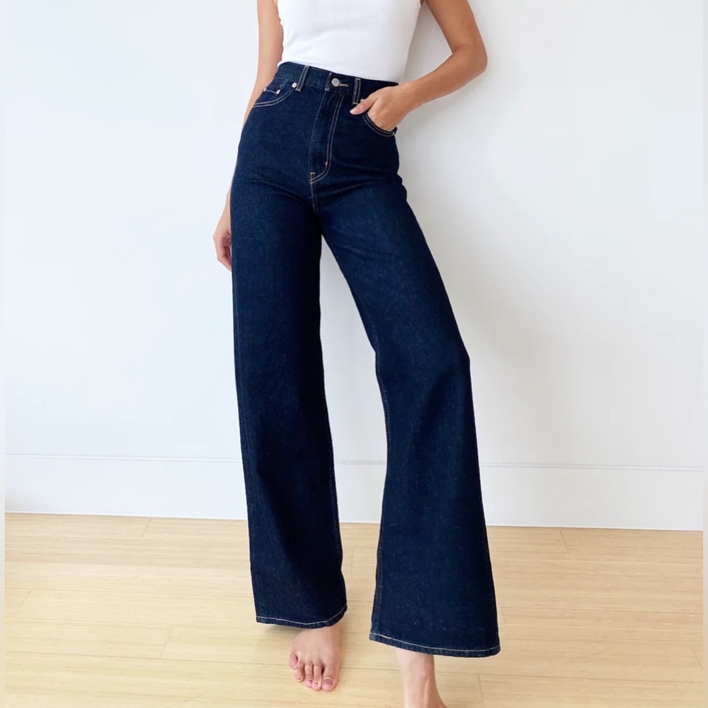 Levi’s High Loose Jean Dark Wash 26